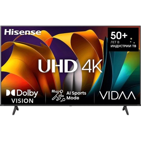 Hisense 55A6N 55" 4K UHD 2160p Black TV - Stunning Picture Quality & Smart Features!